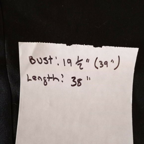 FORTRIC Womens Black Dress Bell Sleeves Ruffled XL - Picture 8 of 8